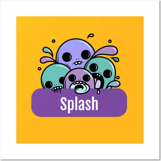 Splash Wall Art by SparkledSoul